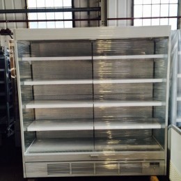 Slimline low fronted multideck 2m