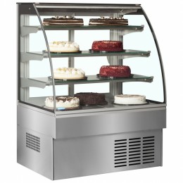 Popular with coffee shops, sliding door, 4 levels of refrigeration great display