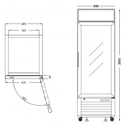 LGF2500 Dimensions